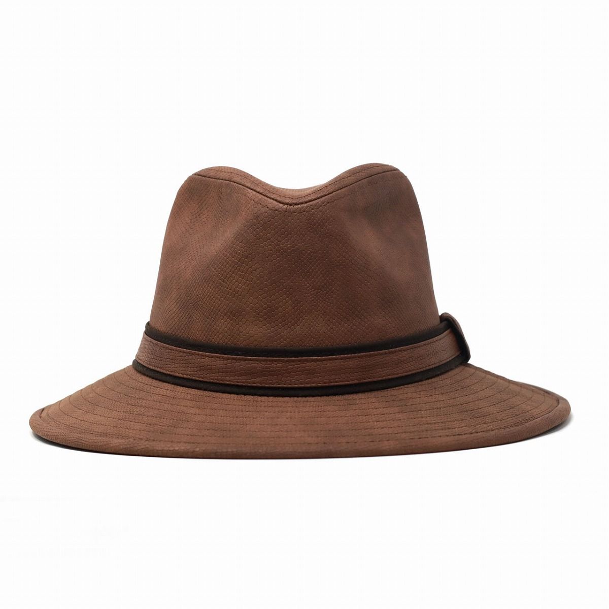 INDIANA JONES (インディジョーンズ) メンズ 帽子 フェイクレザー