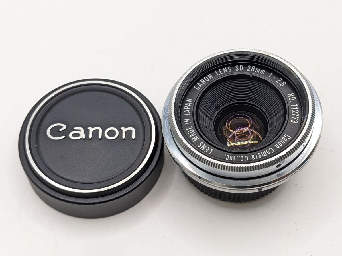 ☆美品☆ キヤノン Canon SD 28mm F2.8【Demi C用, 希少品