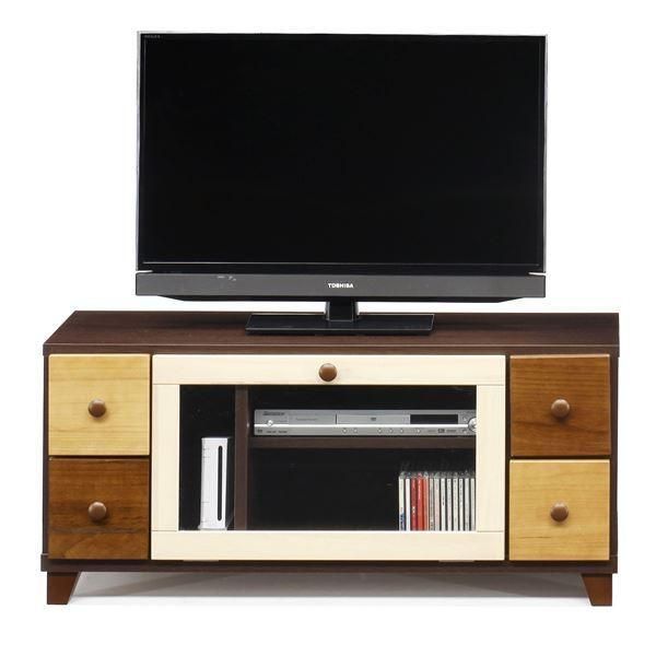 テレビ台 テレビボード 幅101cm ブラウン 本体 日本製 木製 引き出し