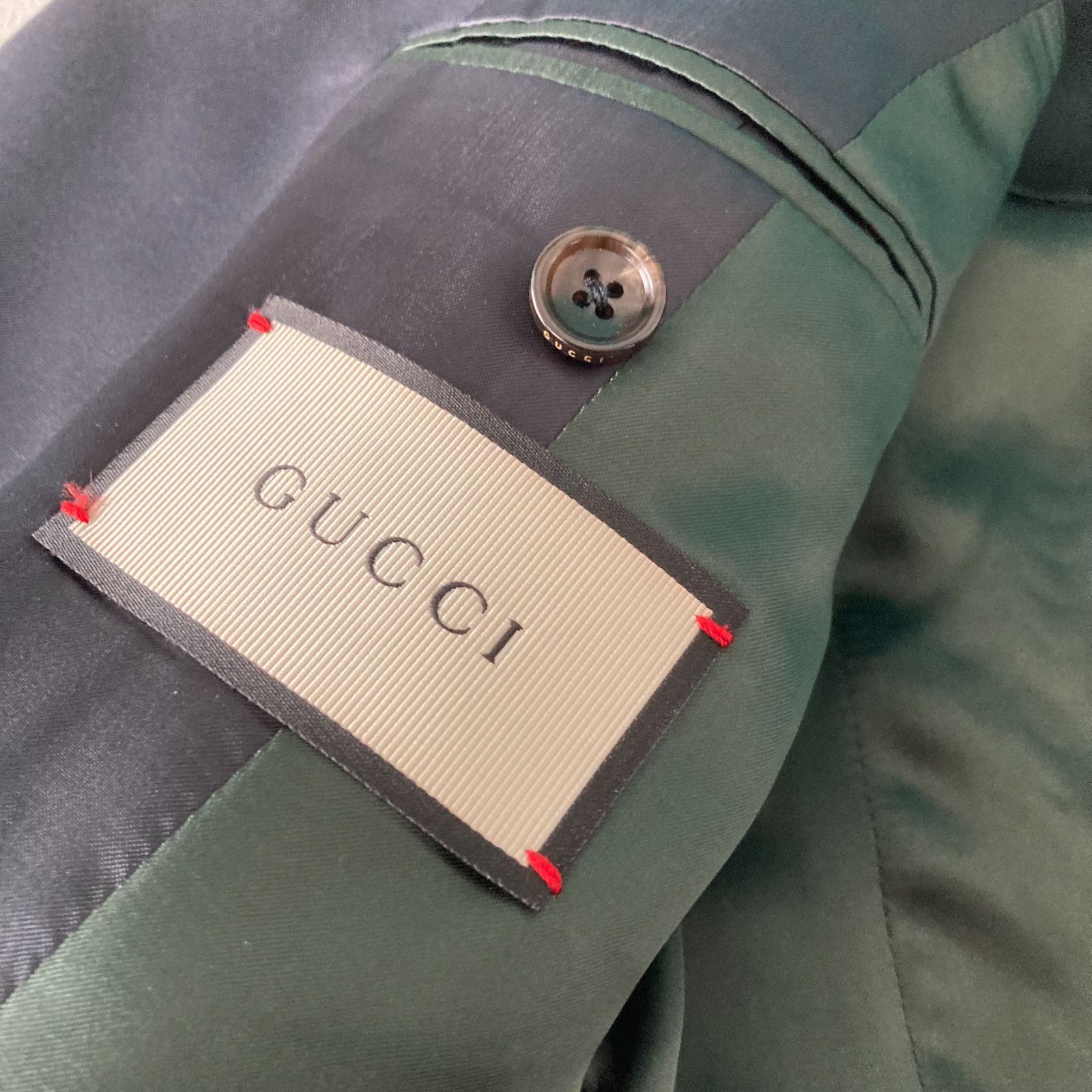 GUCCI GUCCI グッチ シングル2ボタン テーラードジャケット センター 