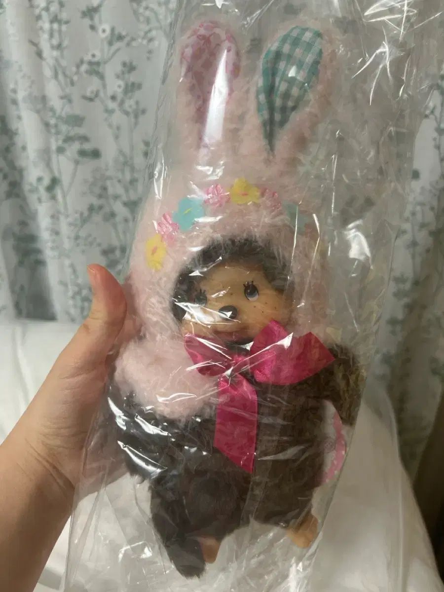 フラワーバニーシリーズ モンチッチ sサイズ ぬいぐるみ - メルカリ