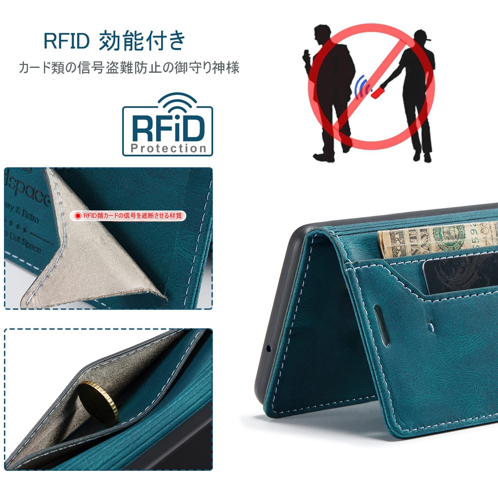 SENNWAK Xperia XZ2 ケース 手帳型 SO-03K case SOV37 702SO対応