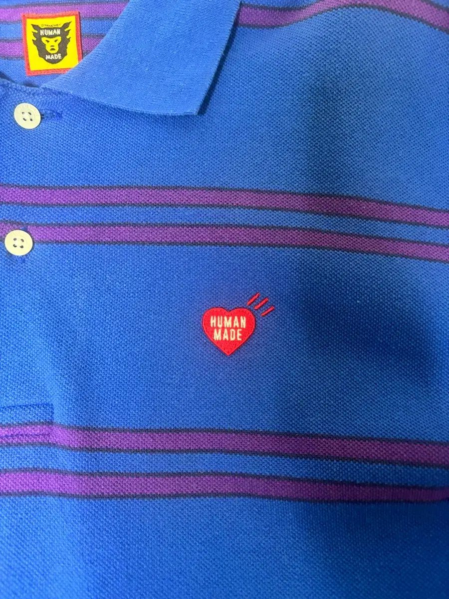 HUMAN MADE ヒューマンメイド ロングスリーブ ポロ（カラーTシャツ