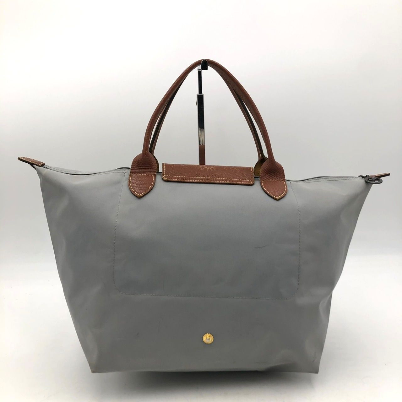 LONGCHAMP ロンシャン プリアージュ トートバッグ Lサイズ グレー 