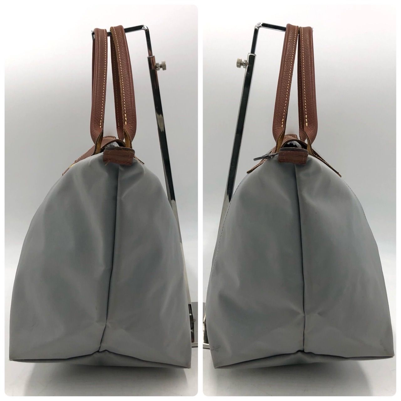 LONGCHAMP ロンシャン プリアージュ トートバッグ Lサイズ グレー 
