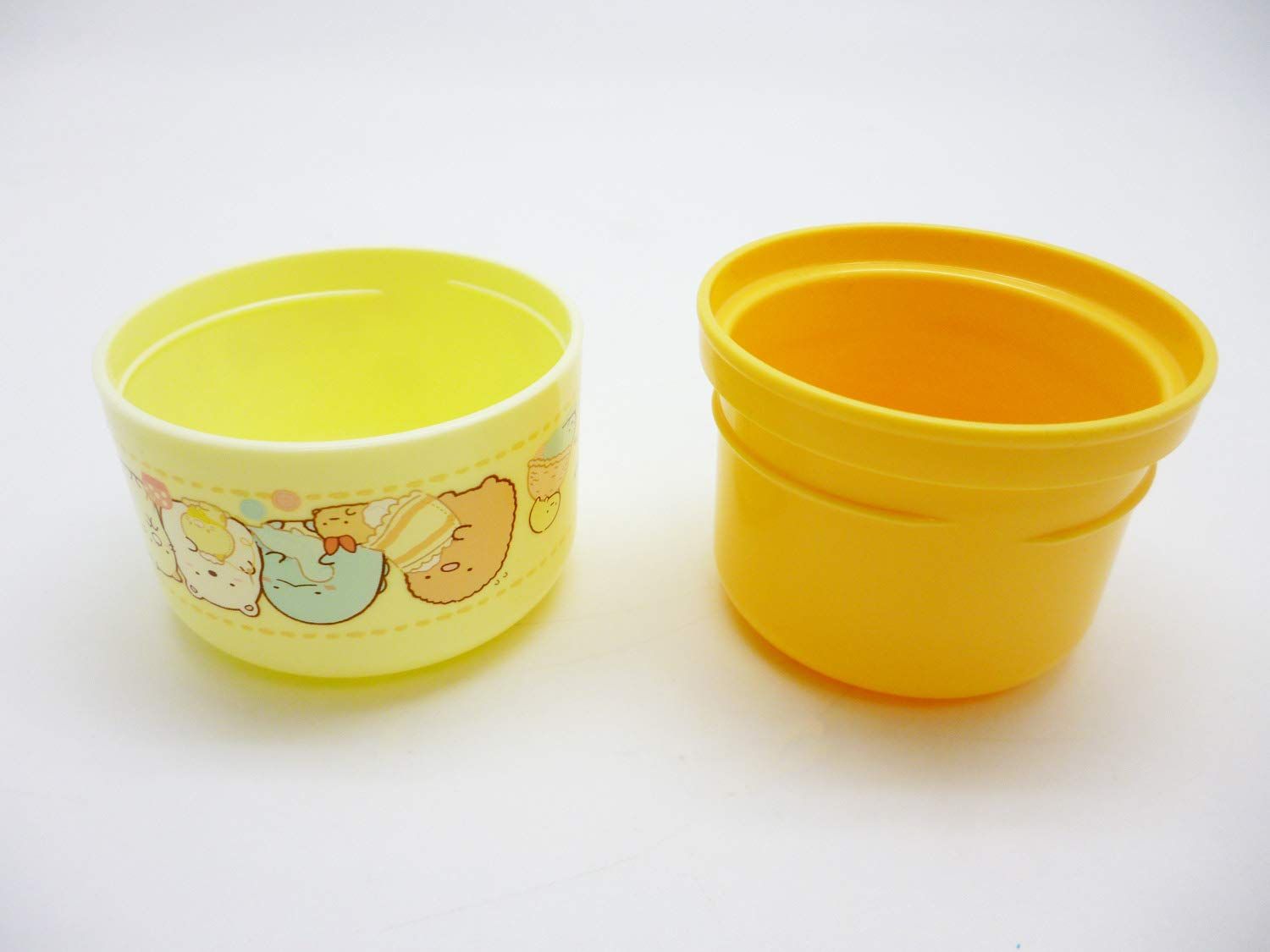 OSK ペットボトル用コップセット すみっコぐらし イエロー [2個セット
