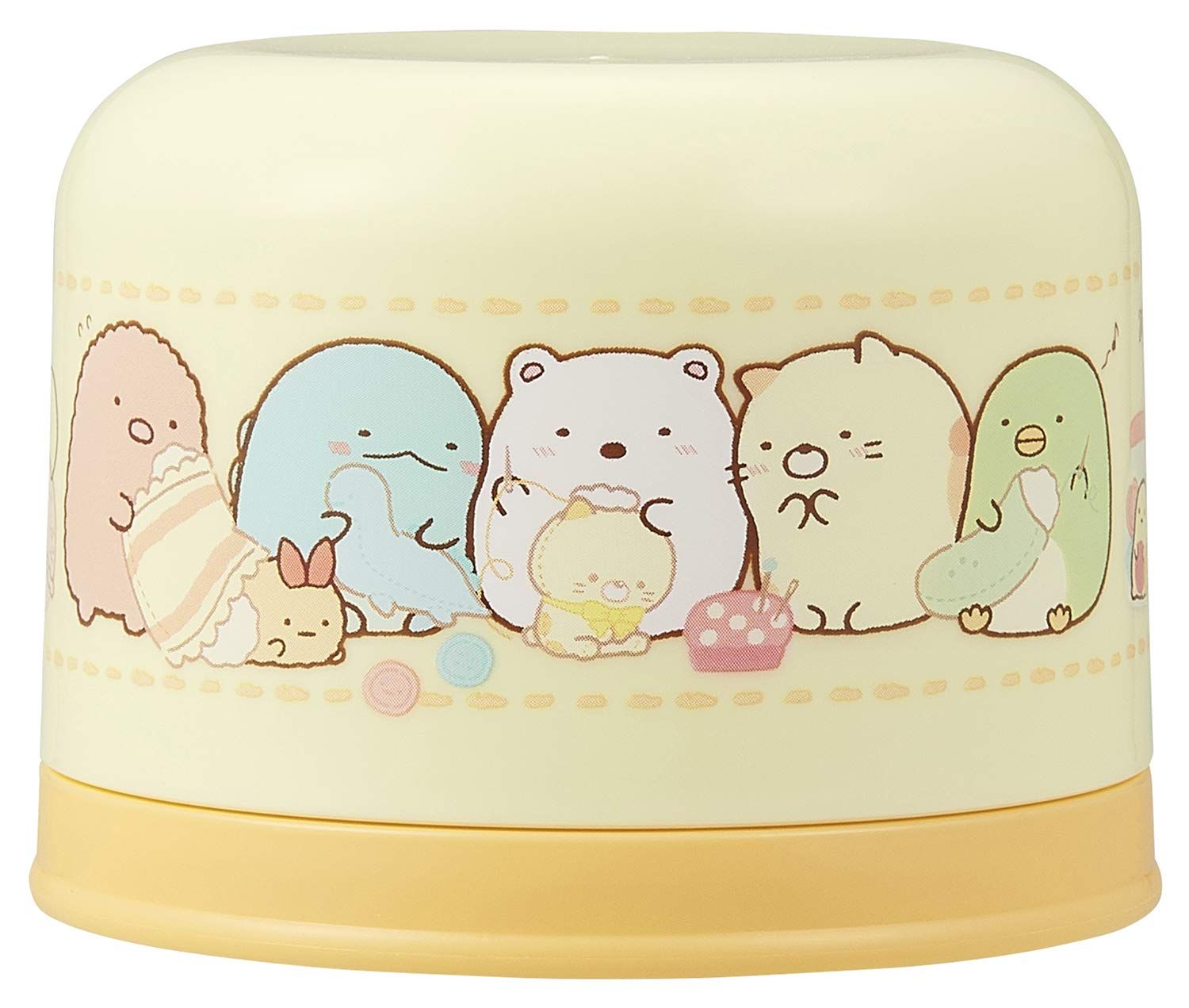 OSK ペットボトル用コップセット すみっコぐらし イエロー [2個セット