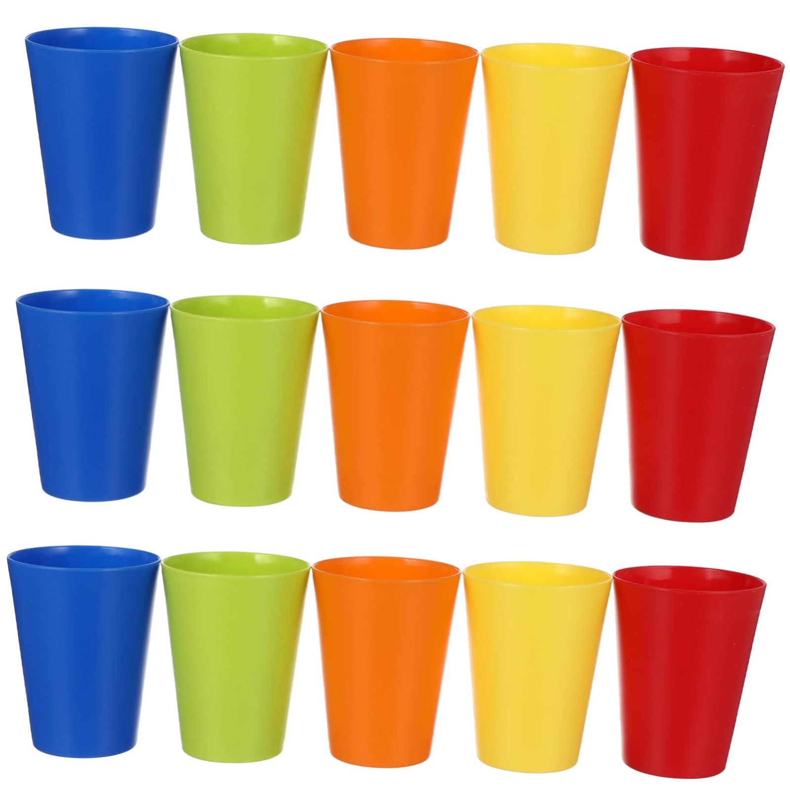 ULTECHNOVO プラスチック コップ 耐熱 200ml 飲みカップ 再利用可能