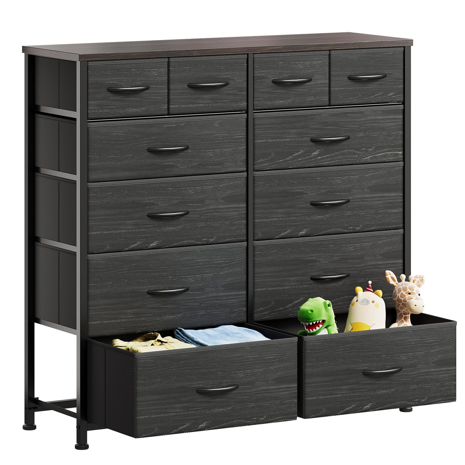 YeTom タンス 収納チェスト リビング 収納 100*29.8*100cm 大容量 洋服