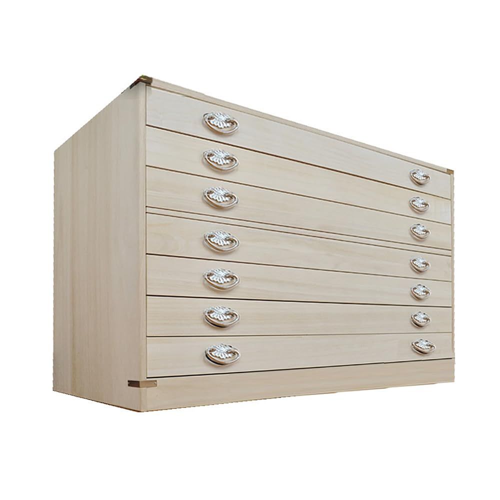 アルファタカバ 桐箪笥 7段 かぐら 幅99cm 100 日本製 完成品 隠し