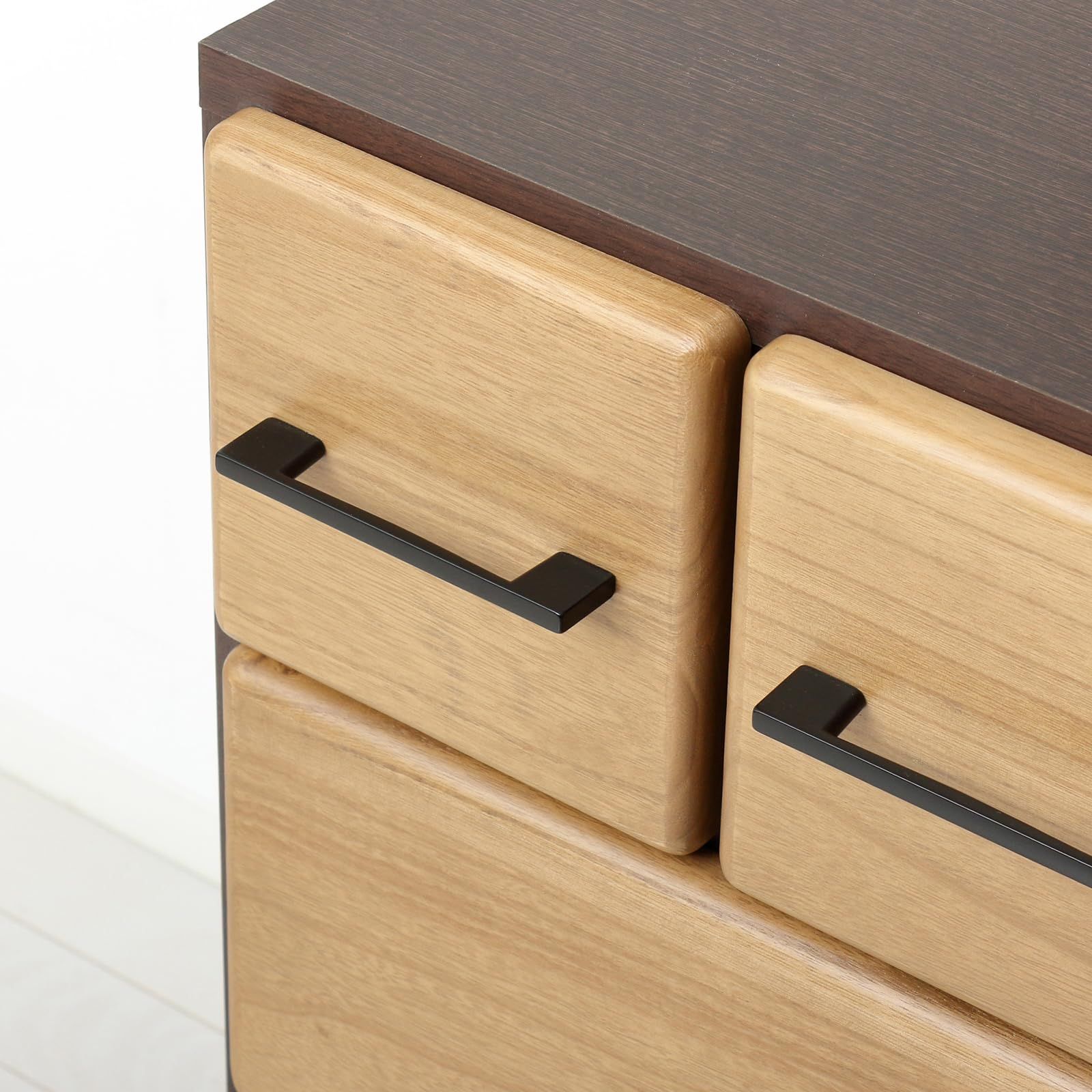 天然木自在チェスト6D 引き出し タンス 衣類収納 木製 シンプル 74×41