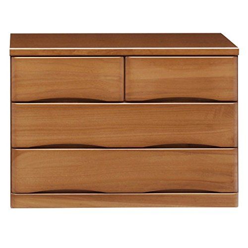 クローゼットチェスト 【 幅90cm 】 木製 桐材 ( 天然木 ) 隠し