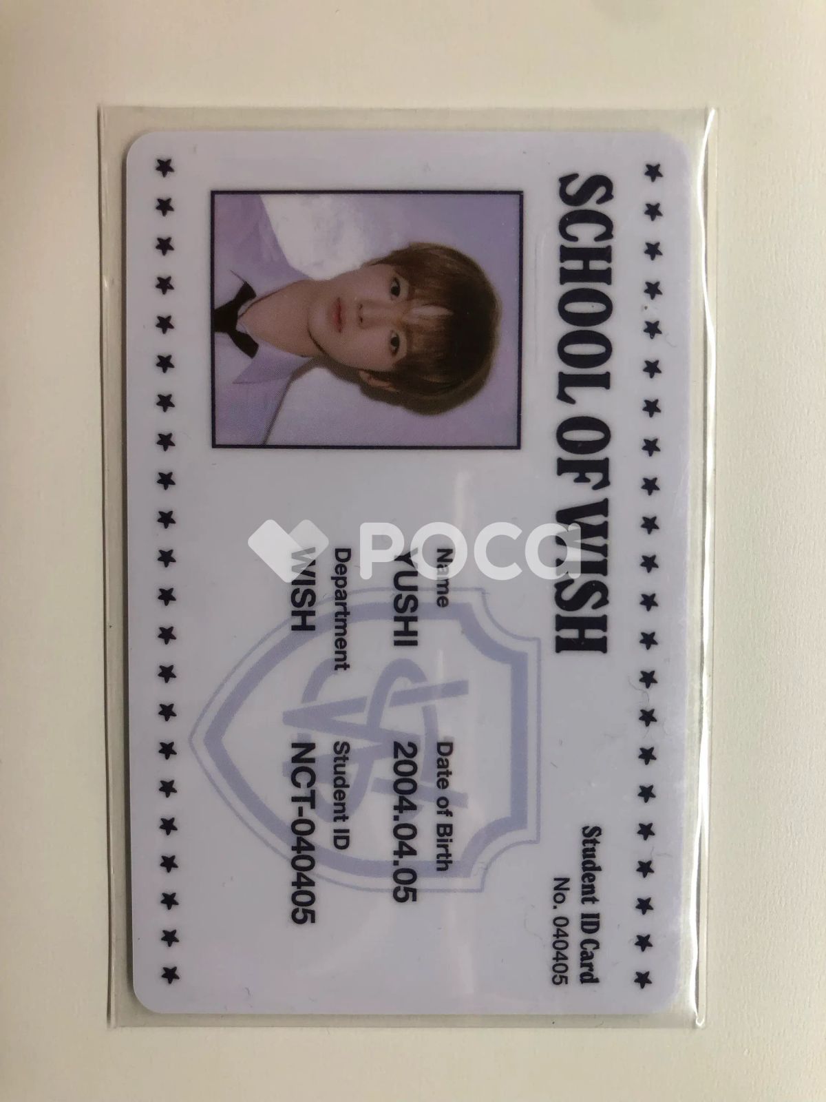 NCT ユウシ NCT WISH : SCHOOL of WISH PHOTO CARD COLLECT BOOK SET