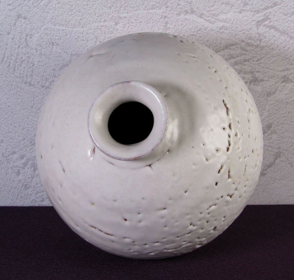 三輪栄造作 萩花入 高さ：22cm 極美品 共箱・共布 ※11代三輪休雪次男