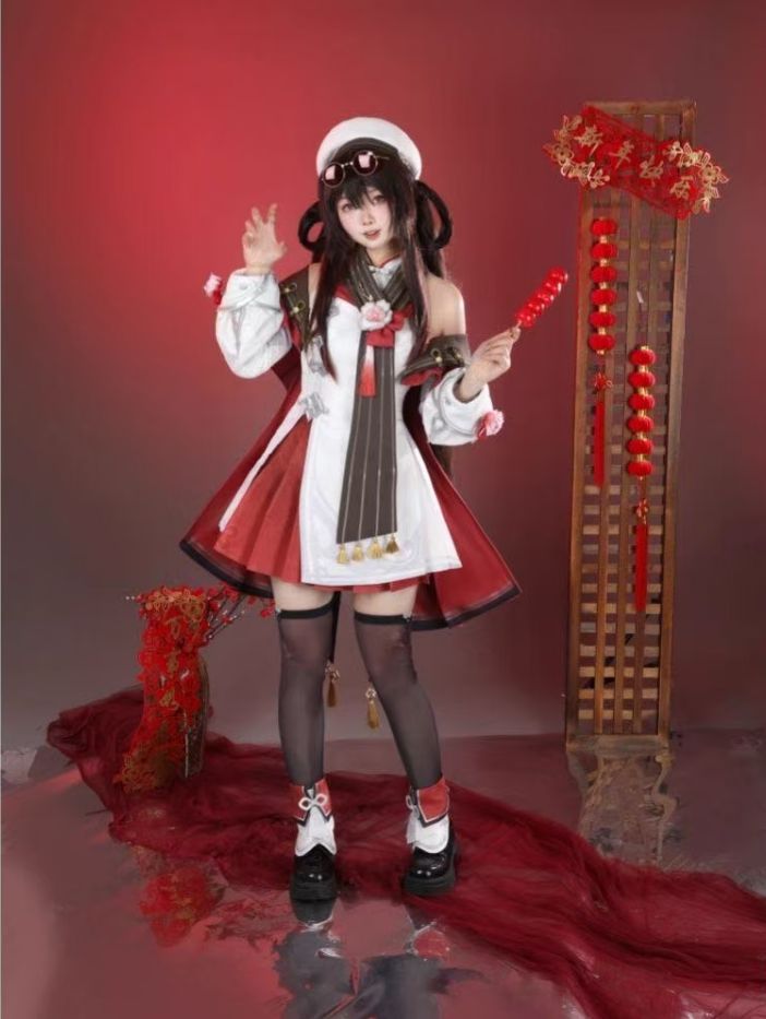 原神 胡桃/フータオ コスプレ衣装 ウイッグ付き 海灯祭2025 原神 げん