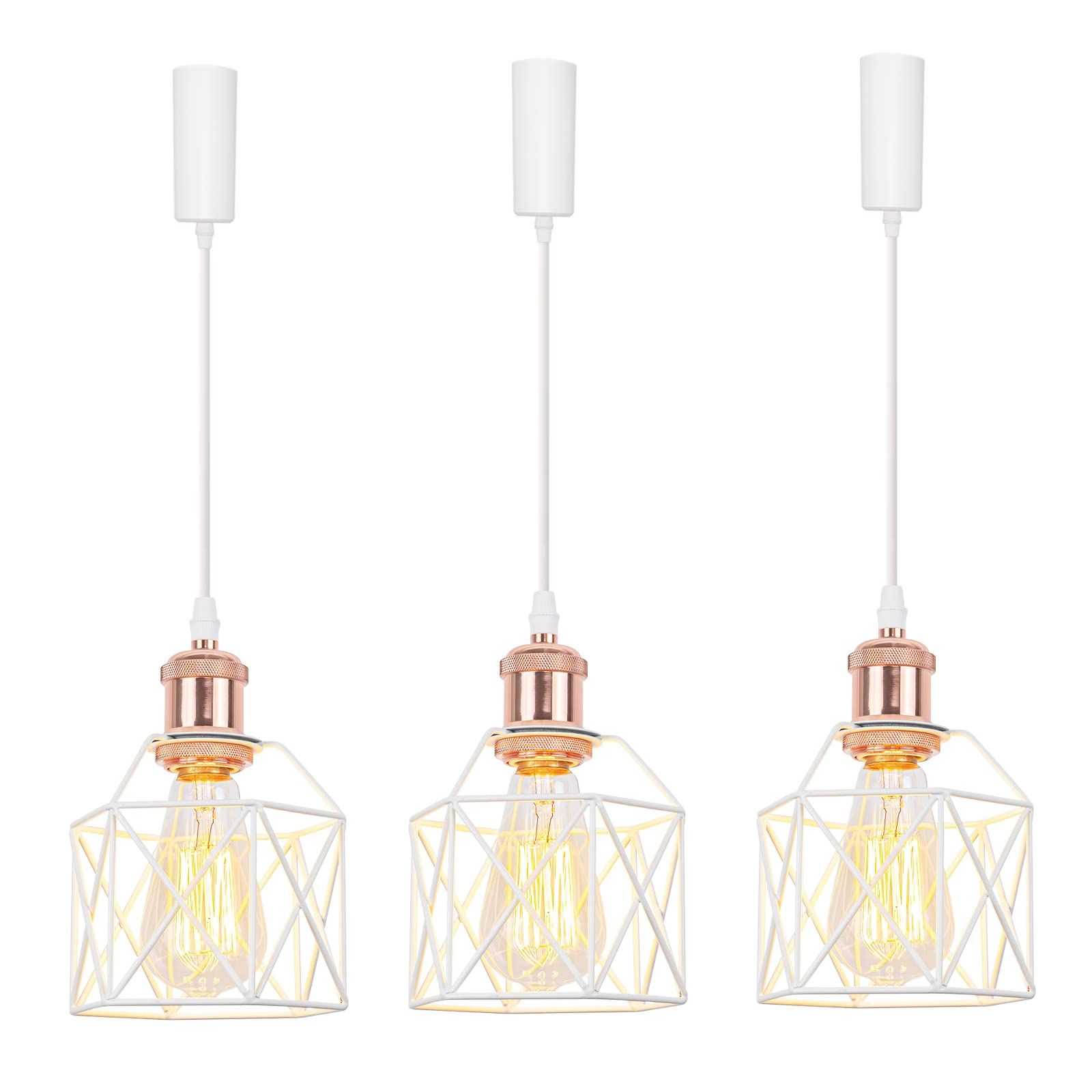 新品 KIVEN 3個セット ペンダントライト ダクトレール式ライト ダクト