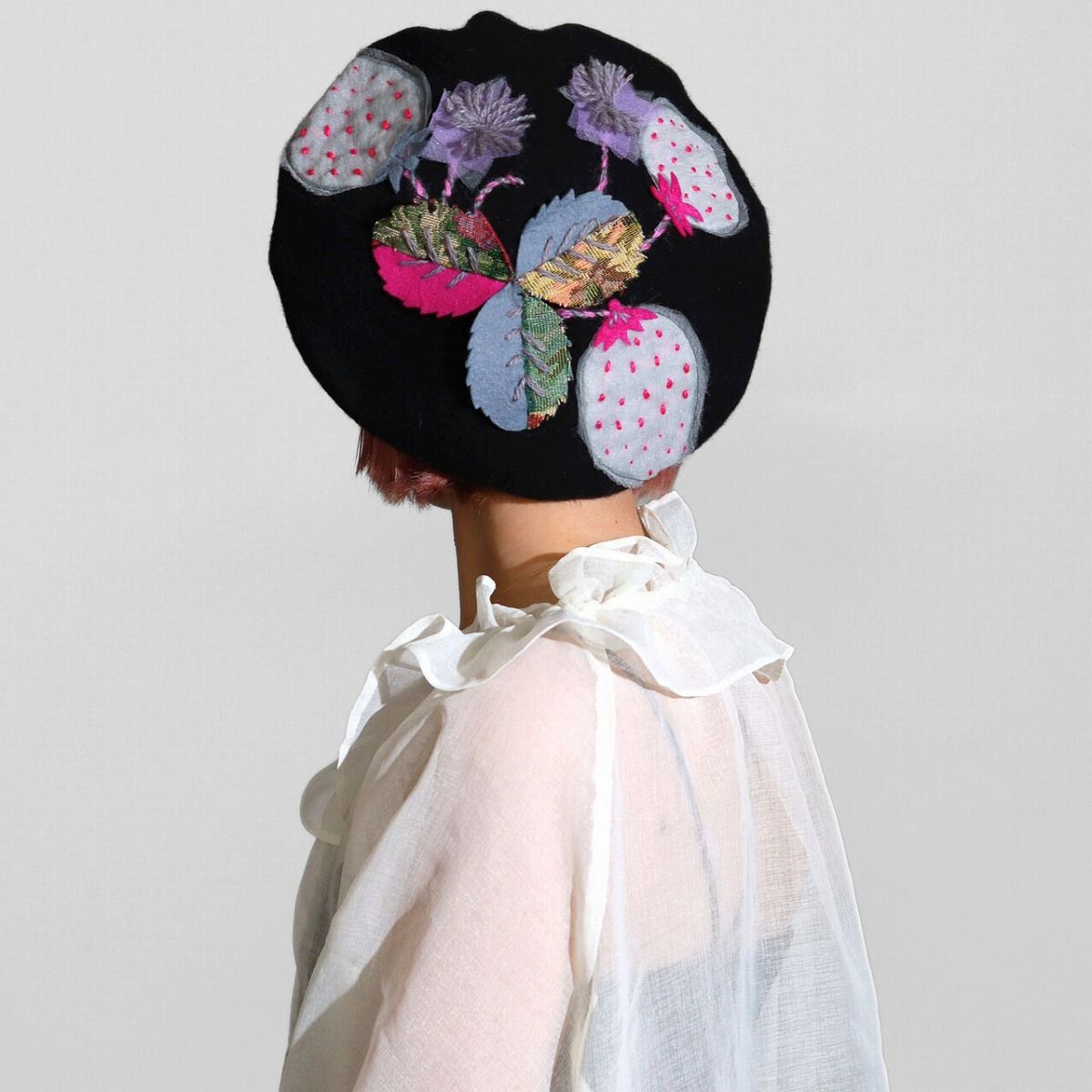 Barairo no boushi (バラ色の帽子) ベレー帽 レディース 秋冬 ベレー