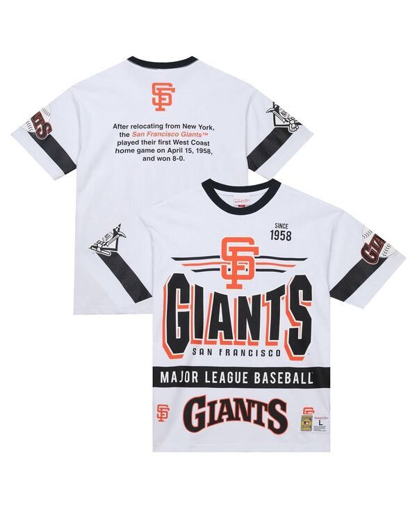 ミッチェルネス メンズ トップス Tシャツ Mitchell Ness Mens White