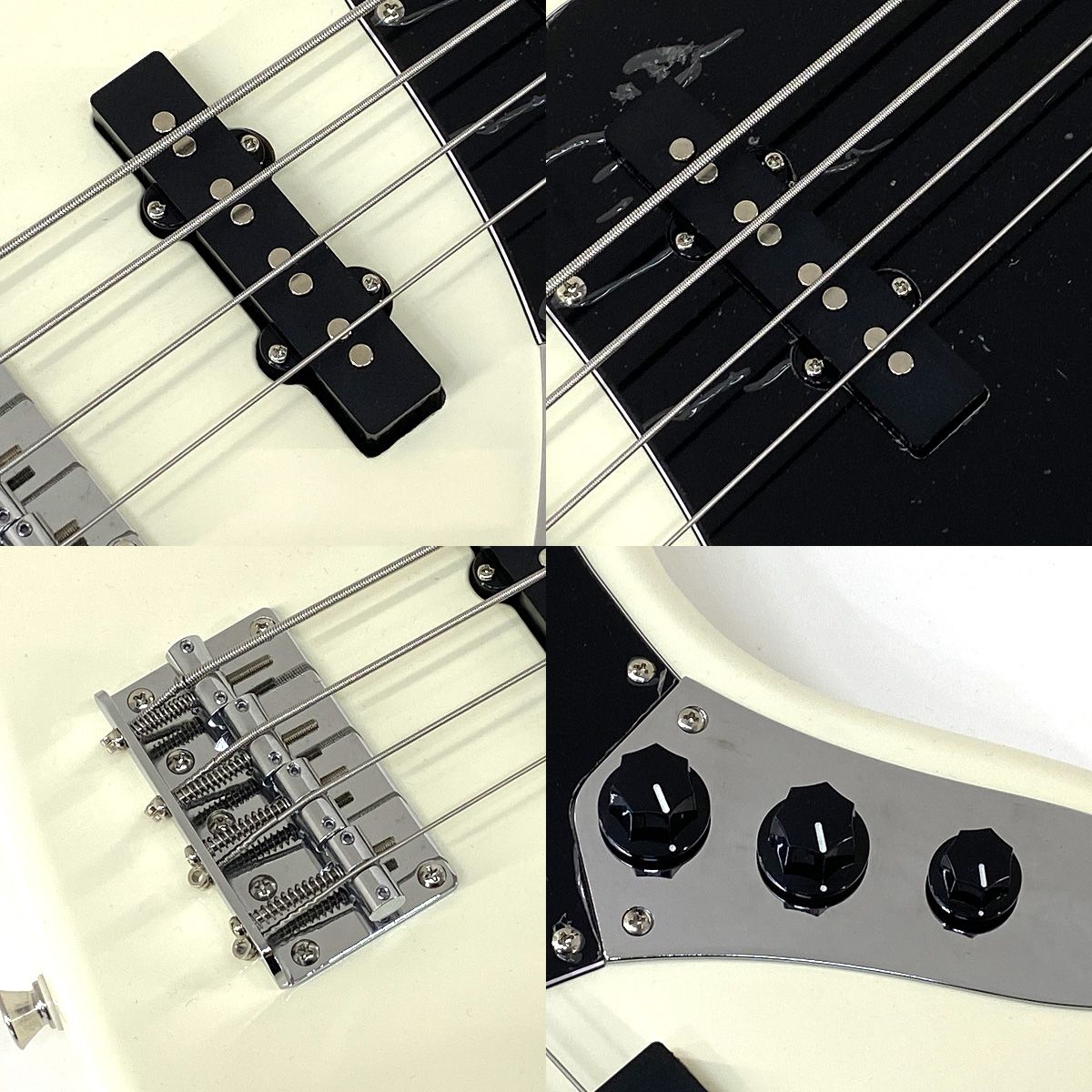 Photogenic フォトジェニック JB-240 ホワイト ジャズベース エレキ