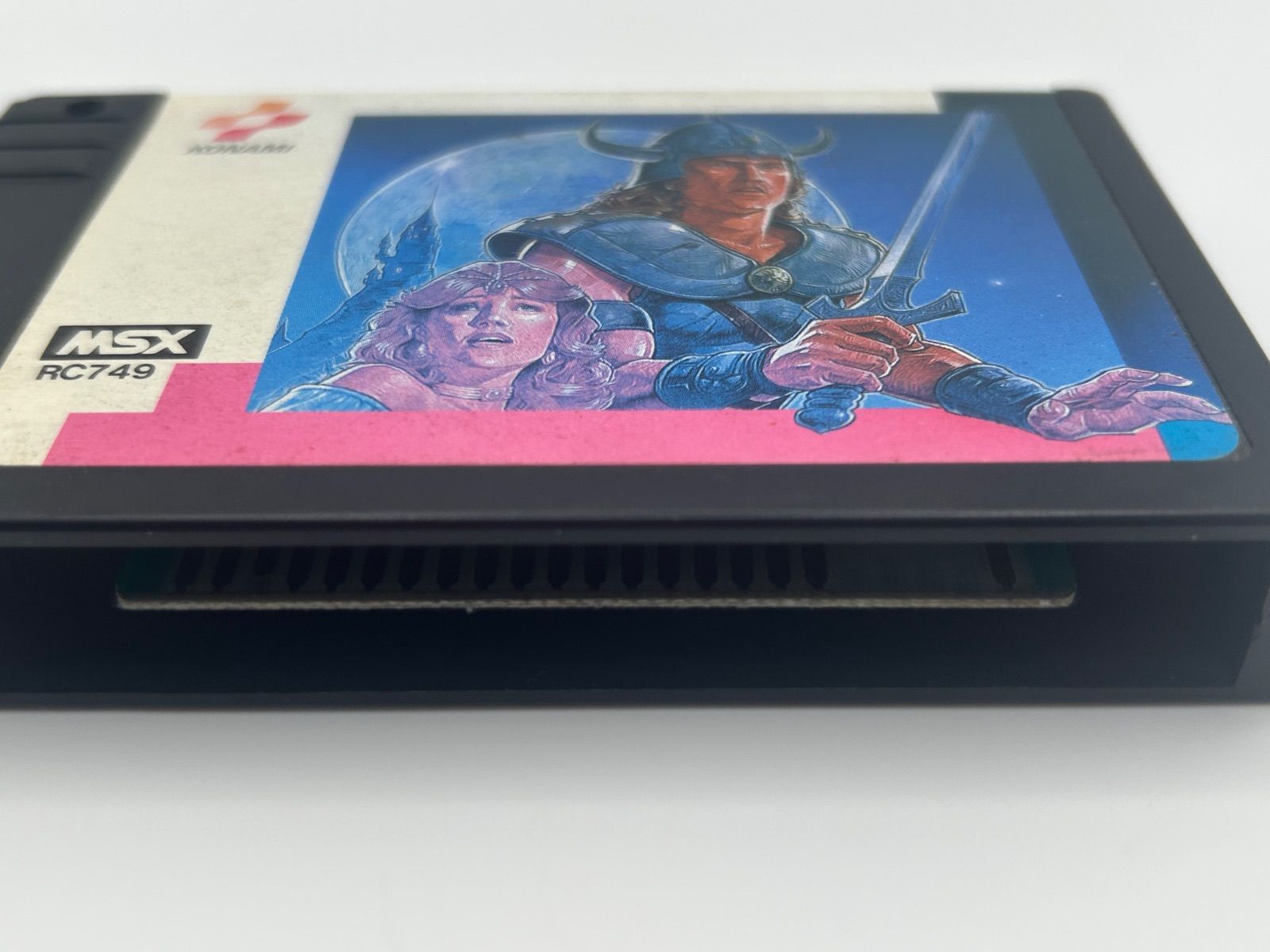 CF221☆ KONAMI MSX 魔城伝説II ガリウスの迷宮 箱・説明書付き CF221