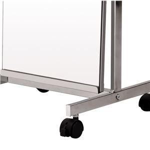 スタンドミラー/全身姿見鏡 〔幅570×奥行360×高さ1585mm〕 飛散防止