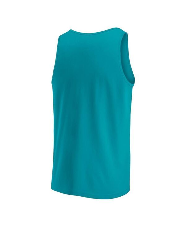 ファナティクス メンズ トップス タンクトップ Fanatics Mens Teal Charlotte Hornets Wild Game Tank Top Teal ティール