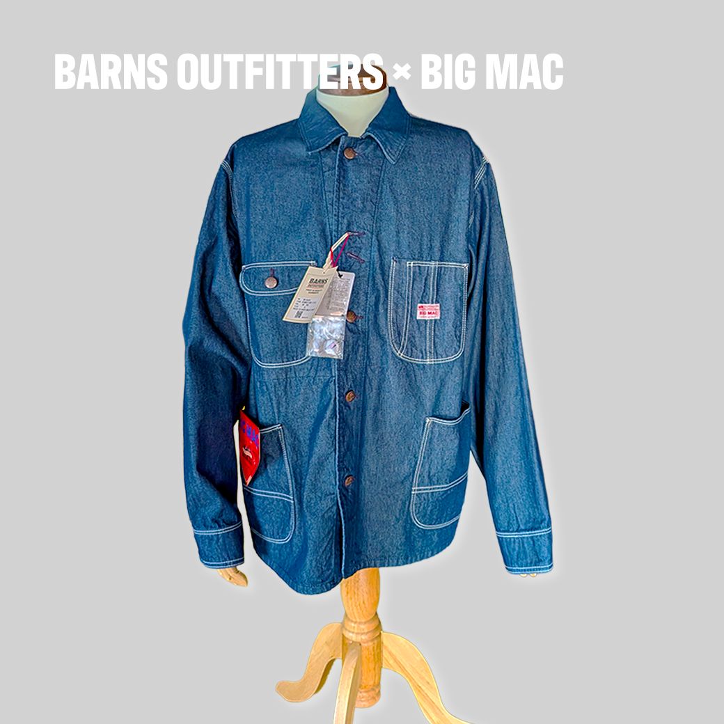 BARNS OUTFITTERS × BIG MAC / デニムカバーオール40 - メルカリ
