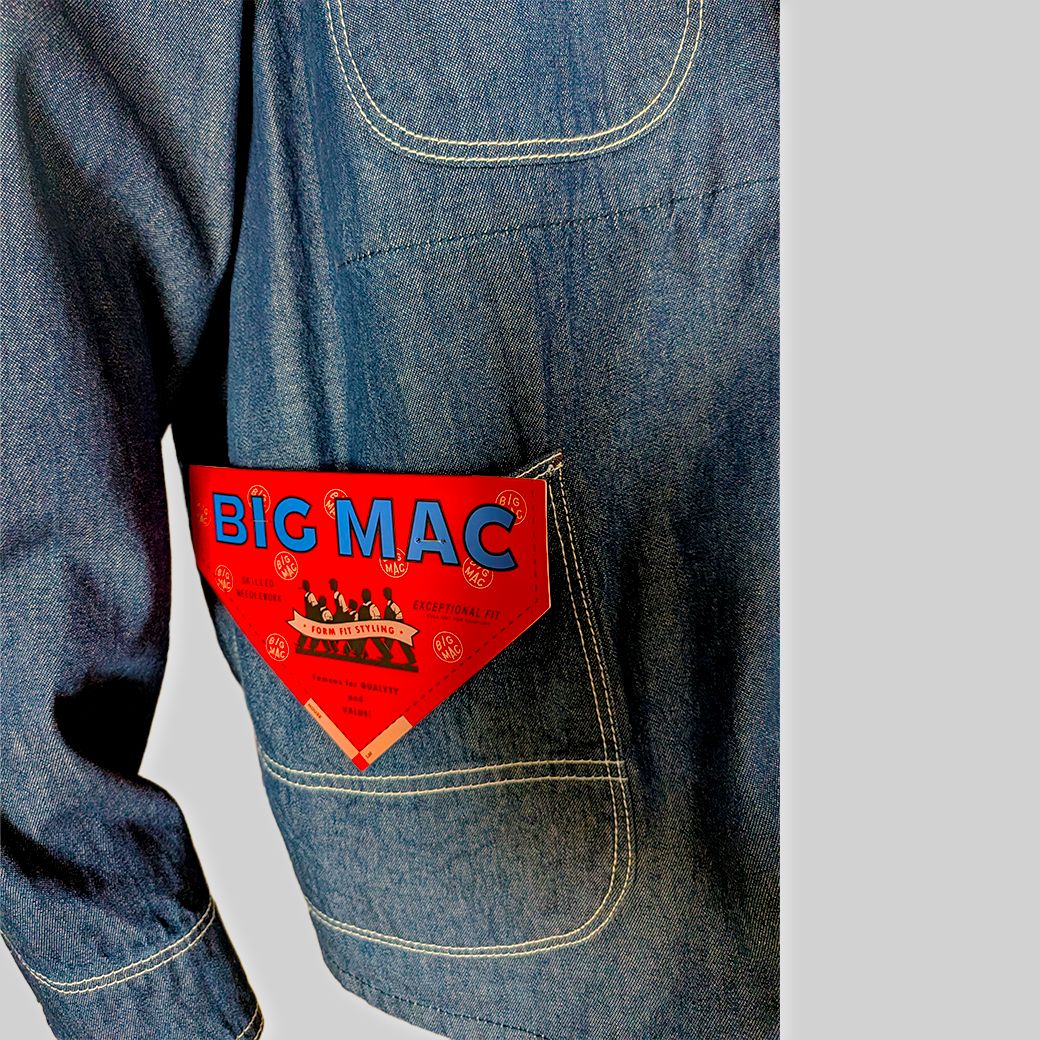 BARNS OUTFITTERS × BIG MAC / デニムカバーオール40 - メルカリ