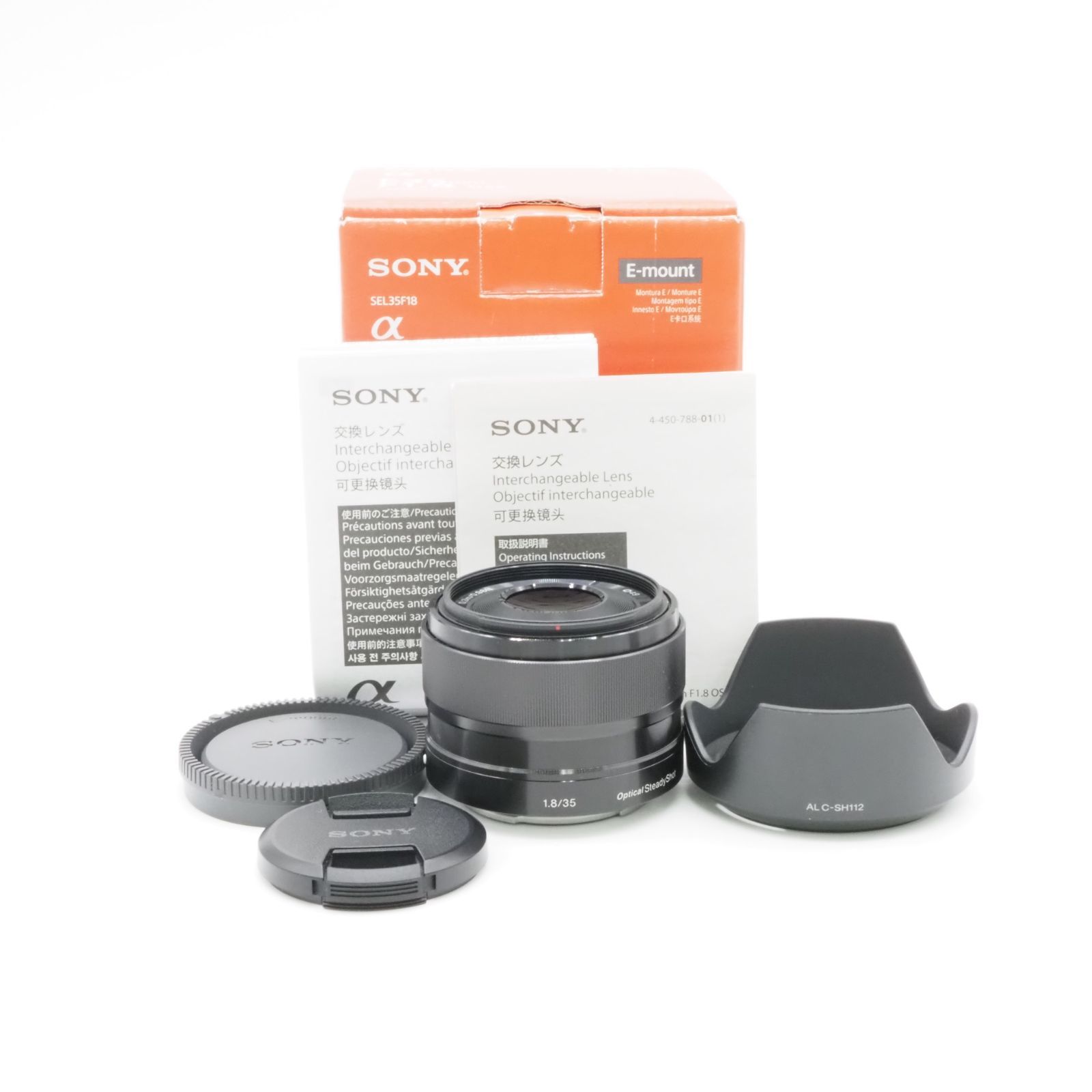 □ほぼ新品□ SONY（ソニー）E 35mm F1.8 OSS 単焦点レンズ APS-C用