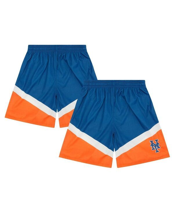 最新作，定番 フォコ メンズ ボトムス ハーフパンツ・ショーツ ショートパンツ FOCO Mens Blue New York Mets Color Blocked Shorts Blue ブルー その他