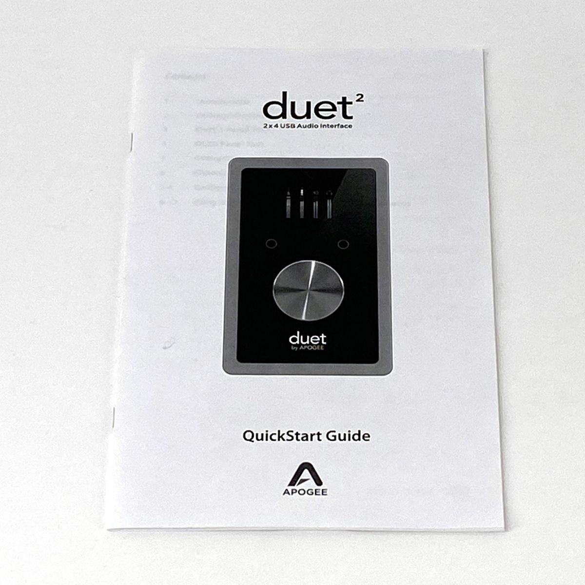 APOGEE アポジー Duet 2 オーディオインターフェース USBタイプ ※中古