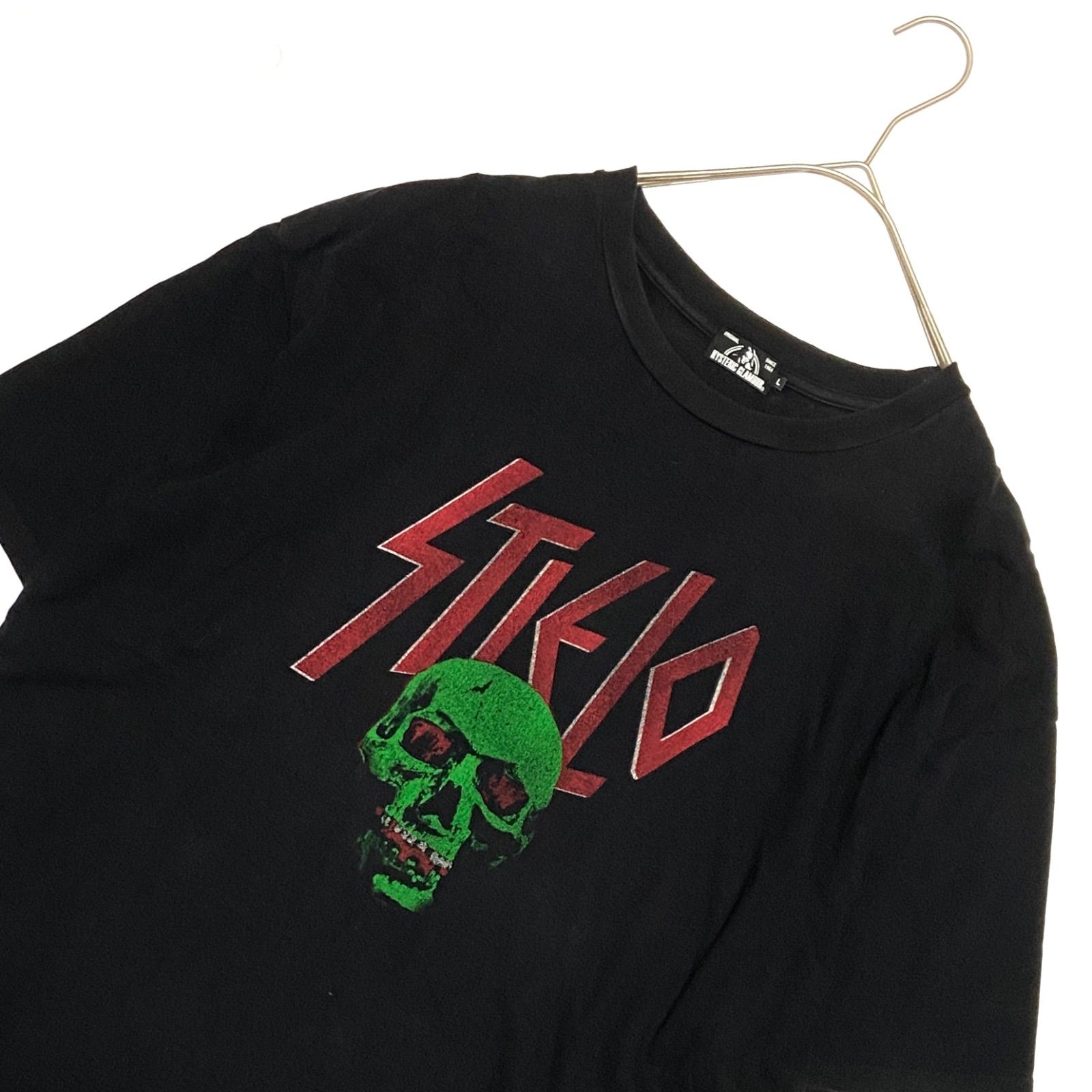 HYSTERIC GLAMOUR ヒステリックグラマー Stie-lo 野口剛 スカル T 