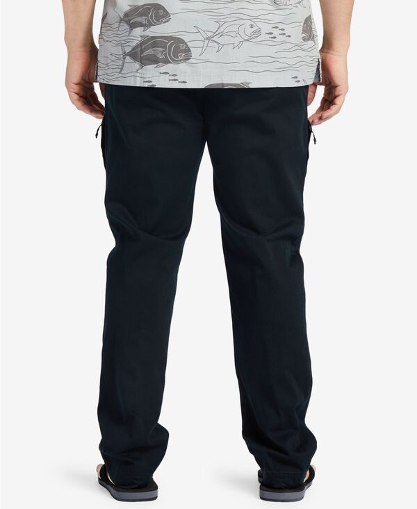 クイックシルバー ウォーター マン メンズ ボトムス カジュアルパンツ パンツ Quiksilver Waterman Quiksilver Mens After Surf Elastic Waist Pants Black ブラック