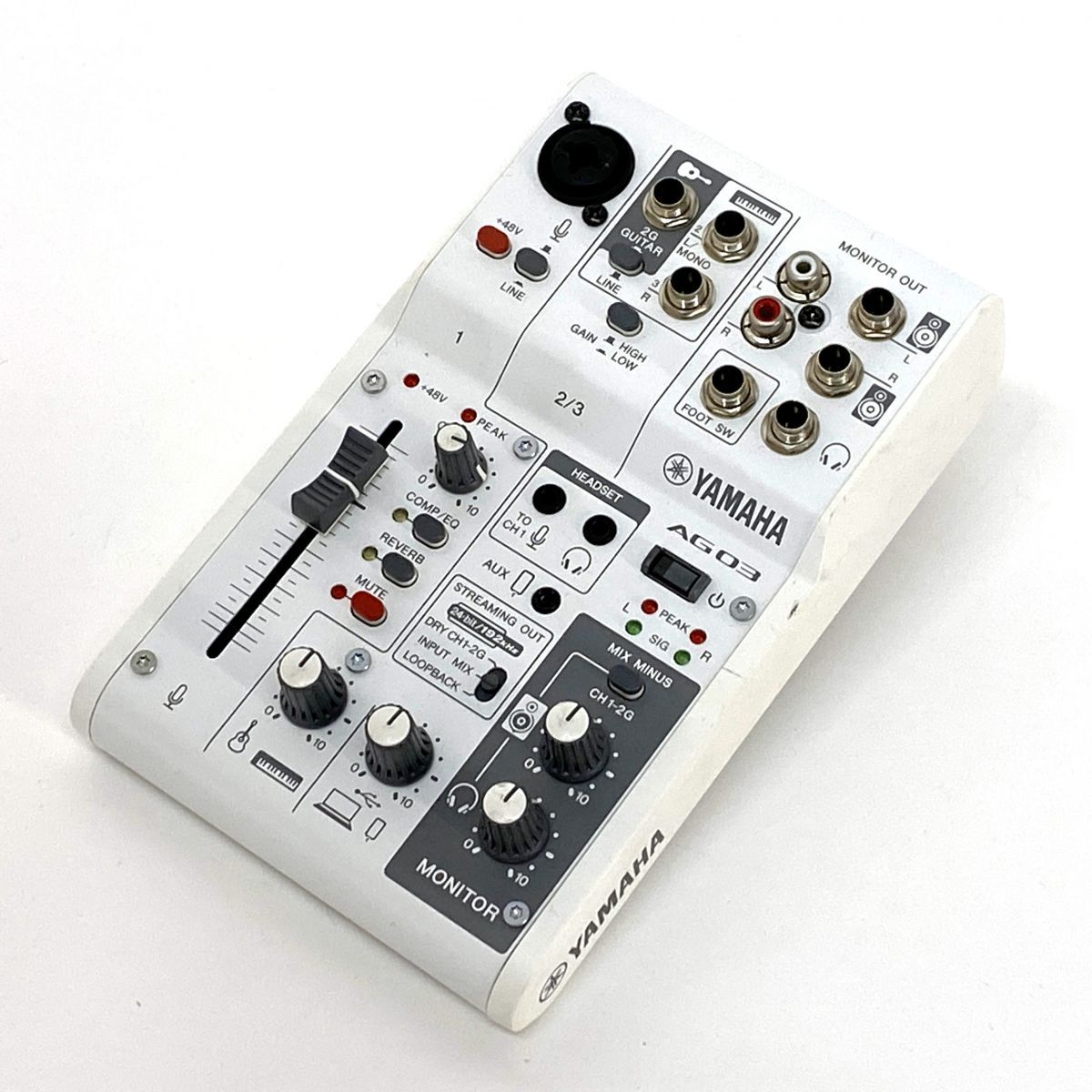 YAMAHA ヤマハ AG03 MK2 オーディオインターフェース USBタイプ ※中古