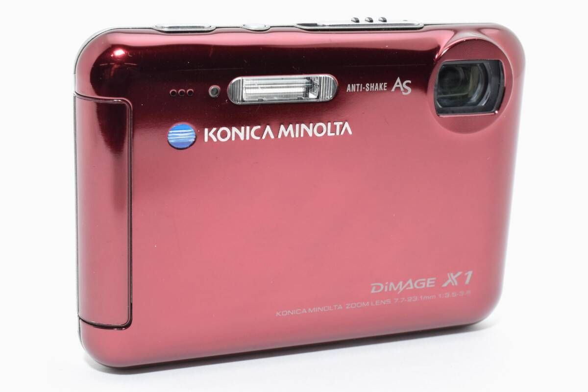 ☆良品☆コニカミノルタ KONICA MINOLTA DiMAGE X1 ワインレッド