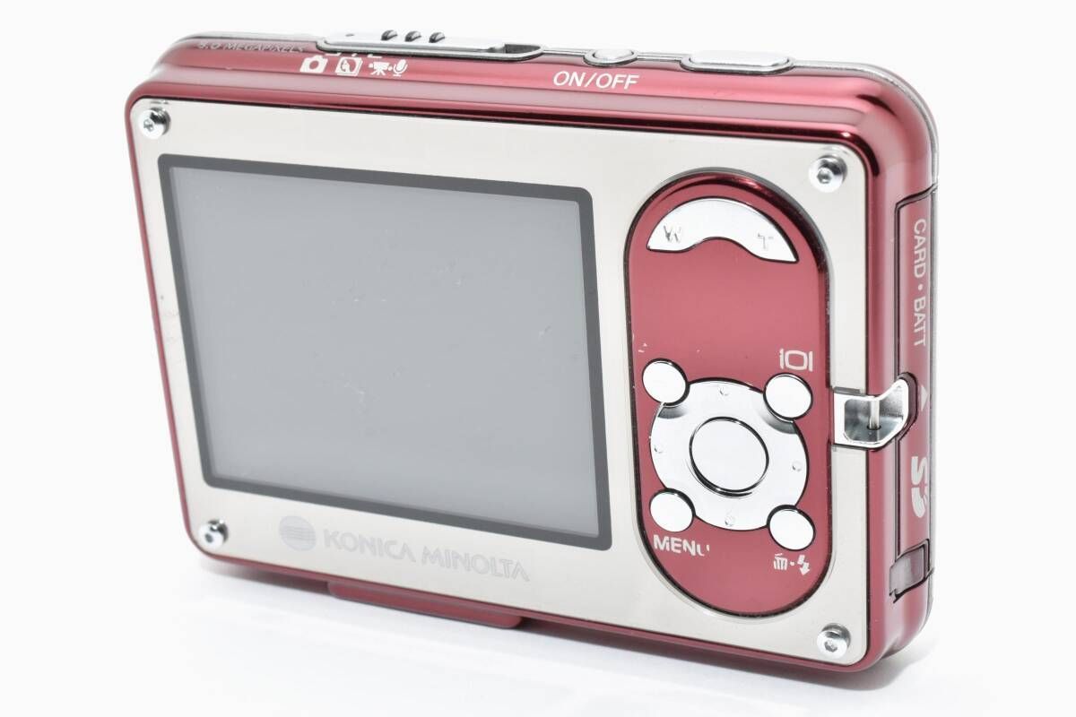 ☆良品☆コニカミノルタ KONICA MINOLTA DiMAGE X1 ワインレッド