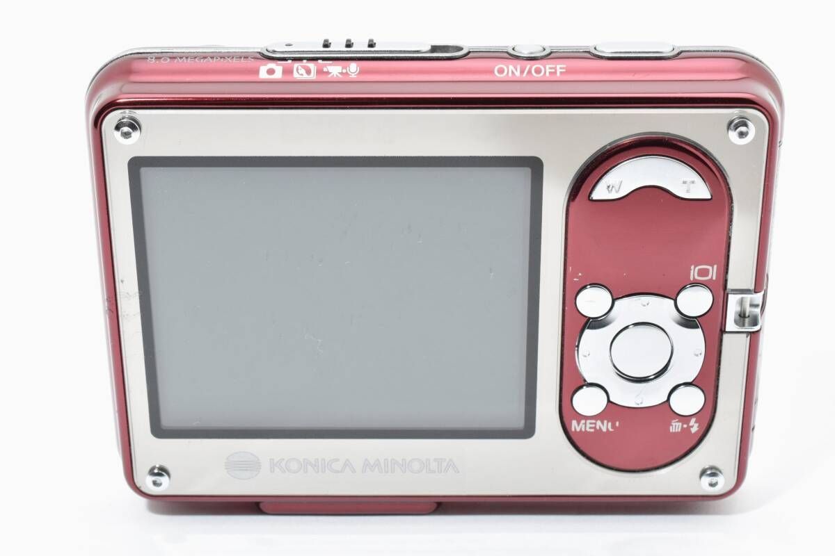 ☆良品☆コニカミノルタ KONICA MINOLTA DiMAGE X1 ワインレッド