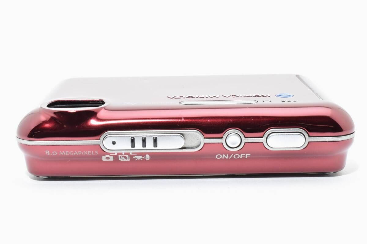 ☆良品☆コニカミノルタ KONICA MINOLTA DiMAGE X1 ワインレッド