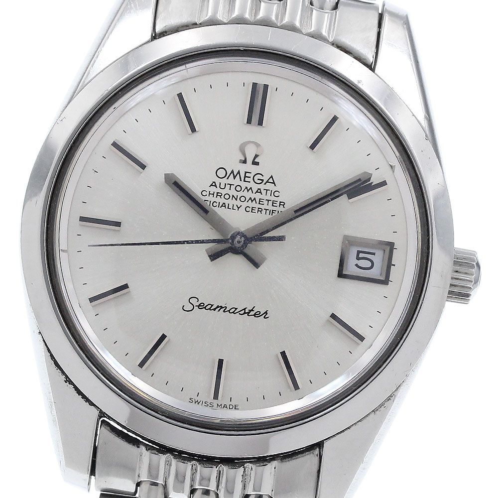 オメガ OMEGA 168.0061 シーマスター ライスブレス デイト Cal.1011 自動巻き メンズ _943170