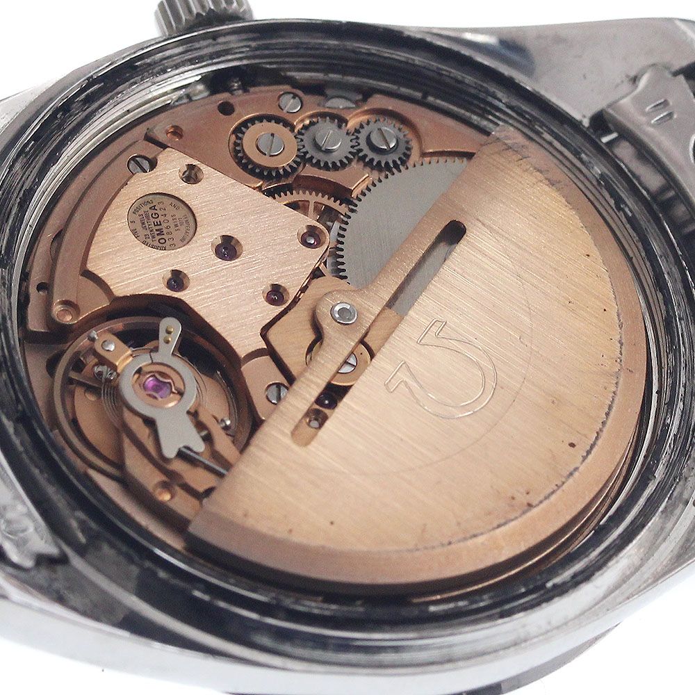  オメガ OMEGA 168.0061 シーマスター ライスブレス デイト Cal.1011 自動巻き メンズ _943170 ワイドデニム 自動巻き時計 腕時計(アナログ)