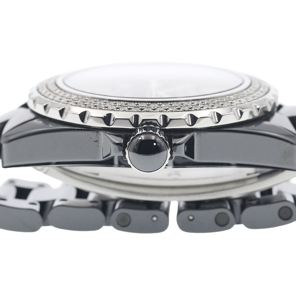 シャネル CHANEL H0950 J12 黒セラミック ダイヤベゼル 自動巻き