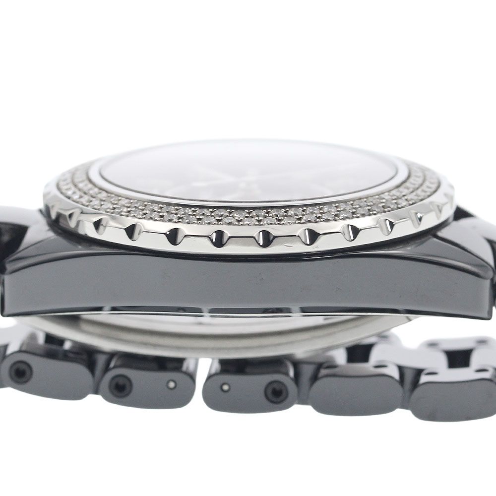 シャネル CHANEL H0950 J12 黒セラミック ダイヤベゼル 自動巻き