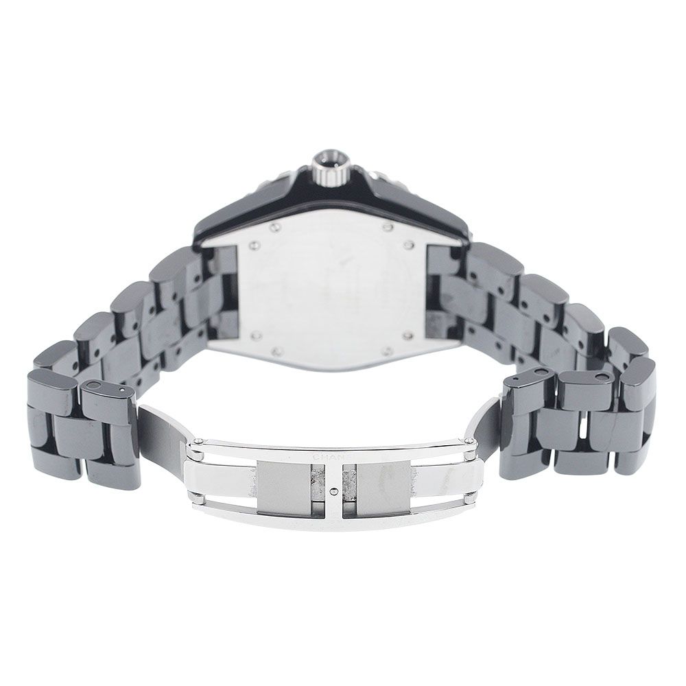 シャネル CHANEL H0950 J12 黒セラミック ダイヤベゼル 自動巻き
