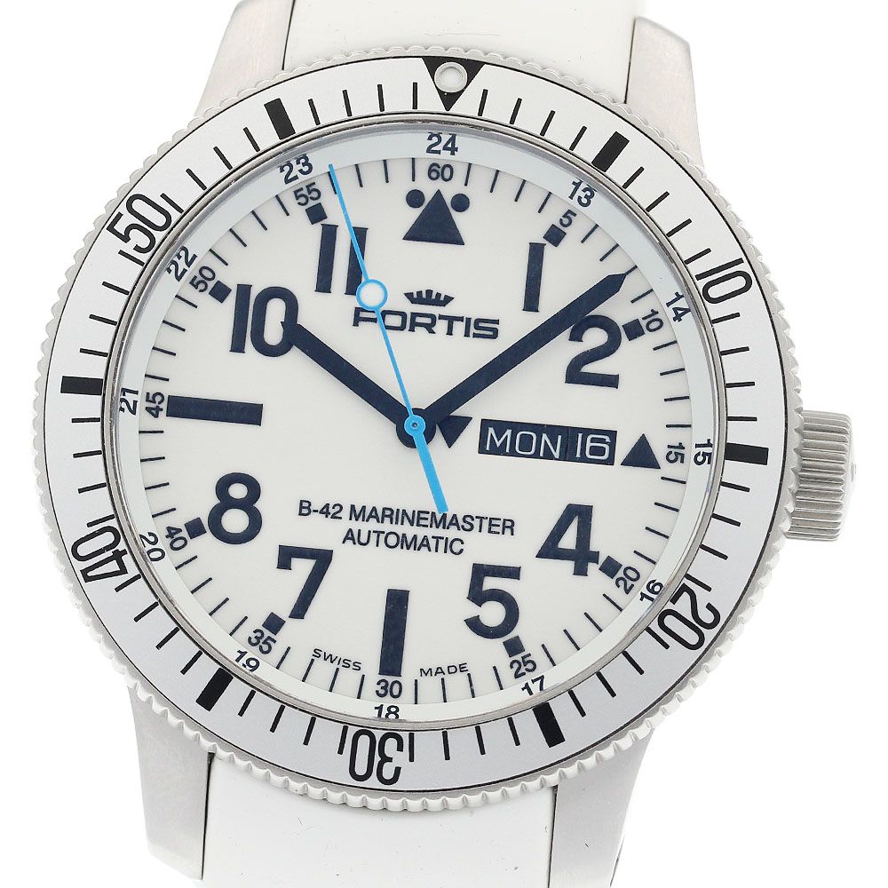 フォルティス FORTIS 647.11.158 B-42 マリーンマスター デイデイト 自動巻き メンズ _943855