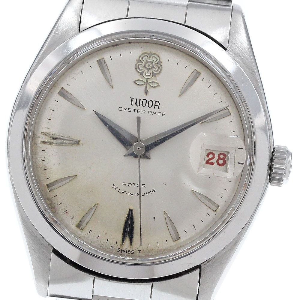 チュードル TUDOR 7966 オイスターデイト デカバラ 自動巻き メンズ