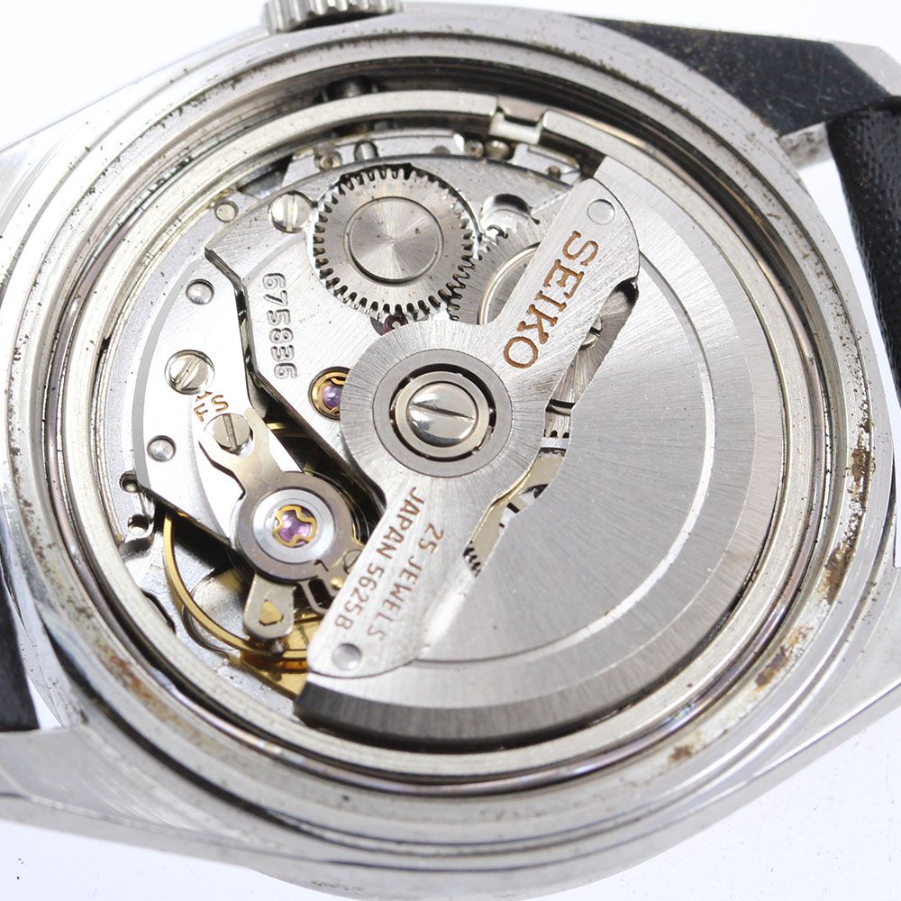  セイコー SEIKO 5625-7041 キングセイコー ハイビート デイト 自動巻き メンズ _937431 チェック柄 自動巻き時計 腕時計(アナログ)