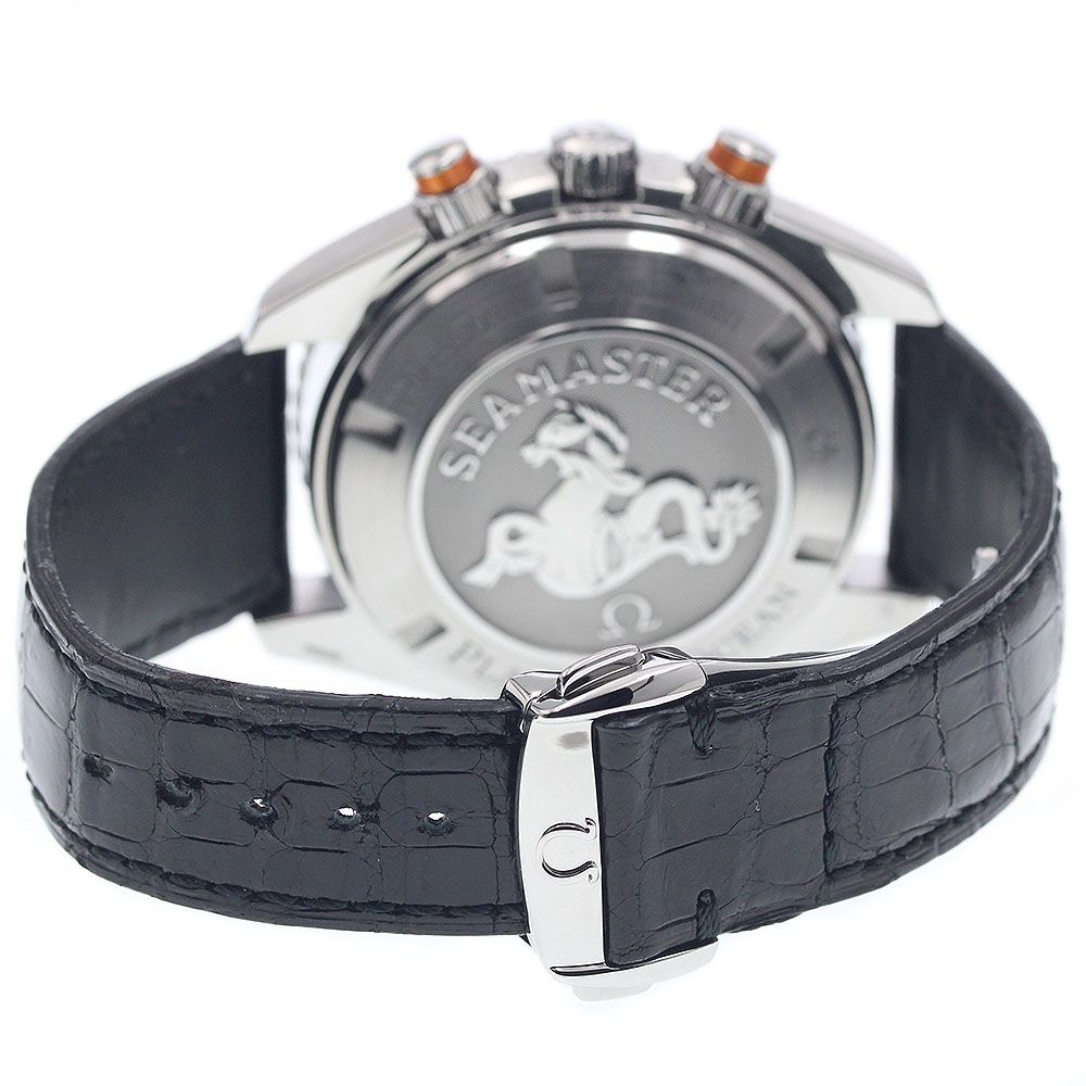  オメガ OMEGA 2918.50.82 シーマスター プラネットオーシャン600M コーアクシャル クロノグラフ 自動巻き メンズ _943645 ボタンダウン 自動巻き時計 腕時計(アナログ)