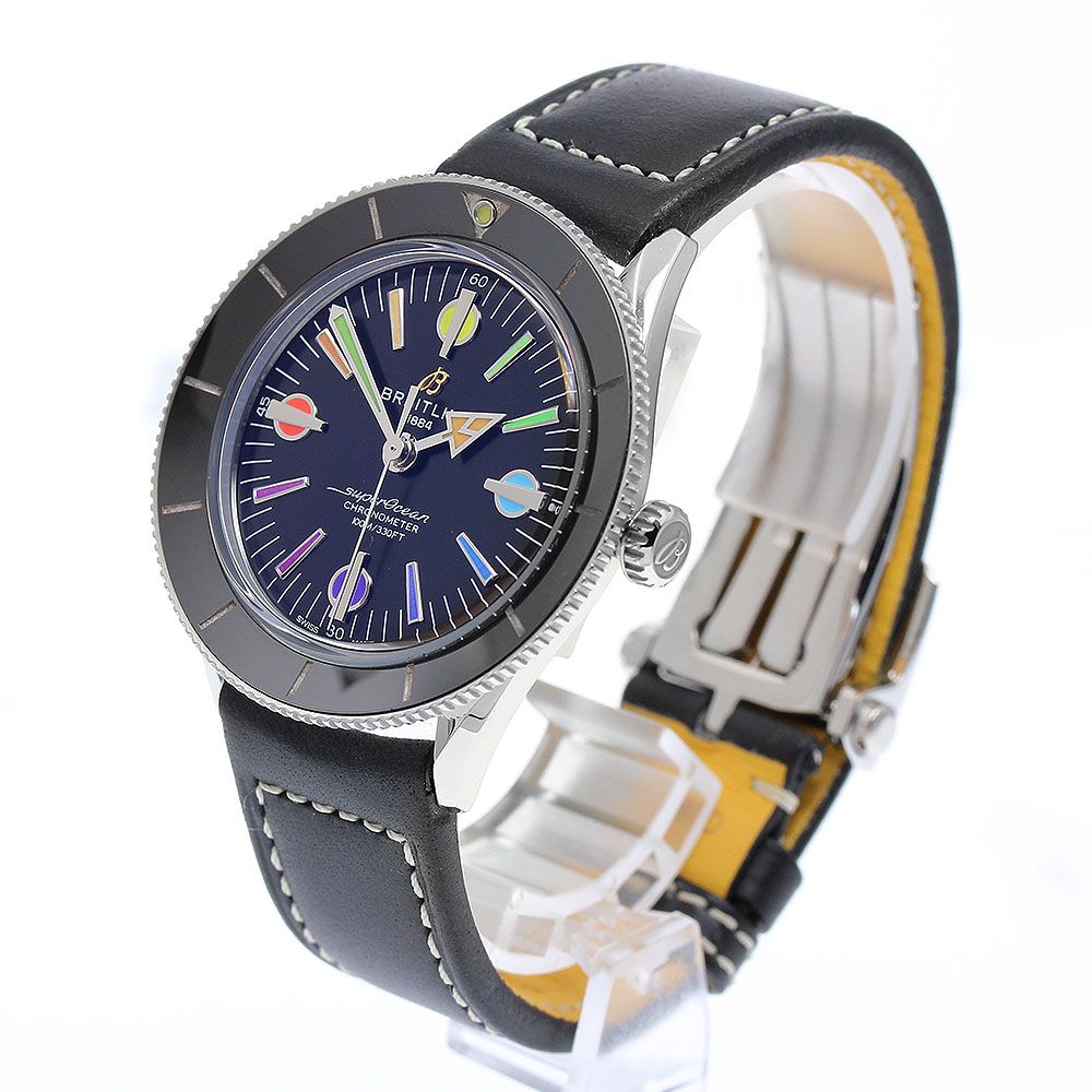 ブライトリング BREITLING A10370 スーパーオーシャン ヘリテージ '57 リミテッドエディション 自動巻き メンズ 箱・保証書付き_944740 ブライトリング BREITLING A10370 スーパーオーシャン ヘリテージ '57