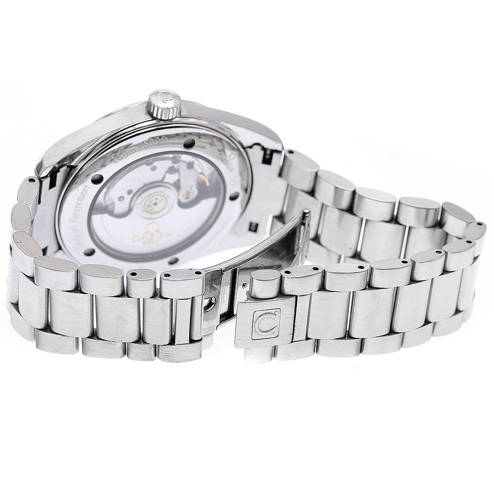  オメガ OMEGA 2503.34 シーマスター アクアテラ コーアクシャル デイト 自動巻き メンズ _898761 吸湿性 自動巻き時計 腕時計(アナログ)