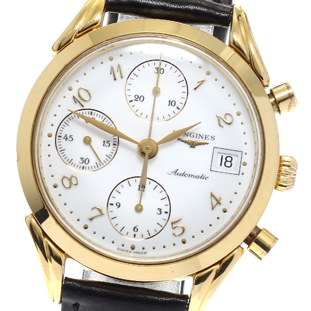 ロンジン LONGINES L4.642.2 デイト クロノグラフ 自動巻き メンズ _944127